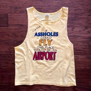 Vintage 1992 Key West Florida Assholes Tank Top